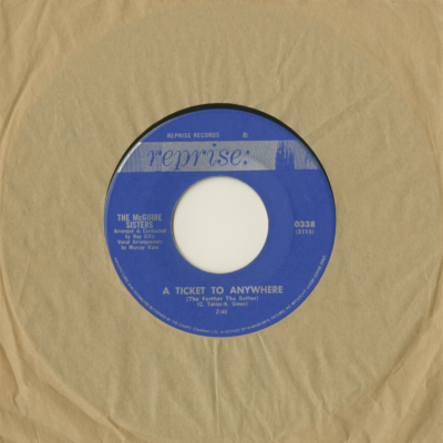 A Ticket To Anywhere / I'll Walk Alone (1965)