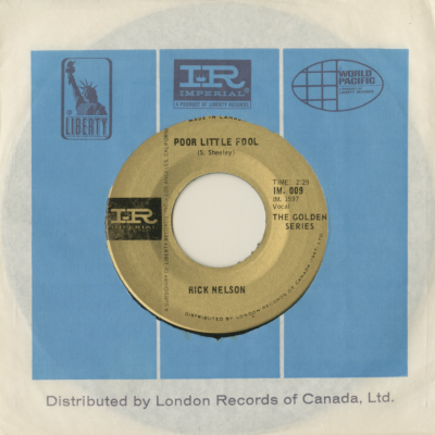Poor Little Fool / Lonesome Town (1968)