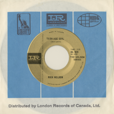 Teenage Idol / It's Up To You (1968)
