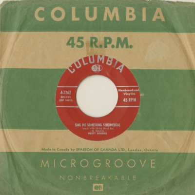 Sing Me Something Sentimental / At The End Of A Long Lonely Day (1953)