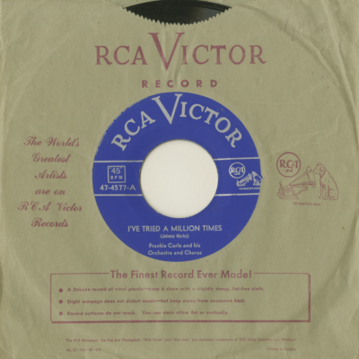 I've Tried A Million Times / Festival (1952)