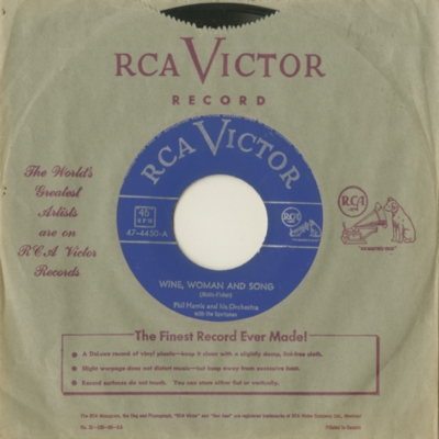 Wine Woman And Song / 8th Street Association (1952)