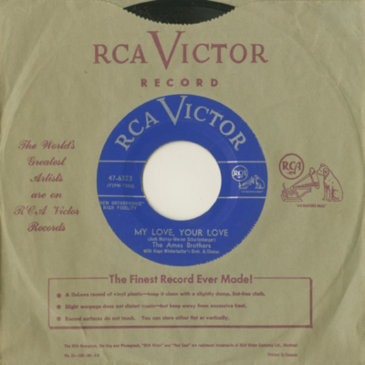 My Love Your Love / The Next Time It Happens (1955)
