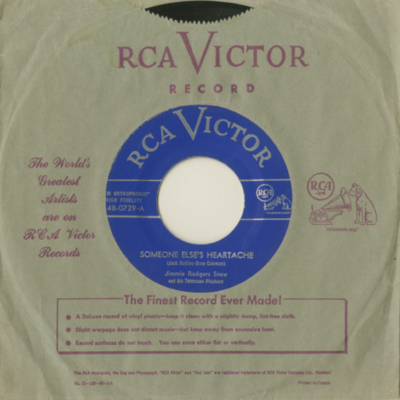 Someone Else's Heartache / The Flame Of Love (1955)