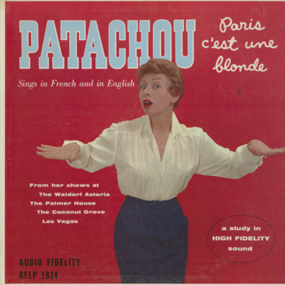 Patachou Paris C'est Une Blonde