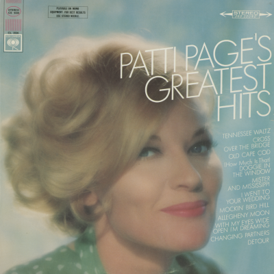 Patti Page's Greatest Hits