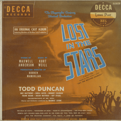 Lost In The Stars