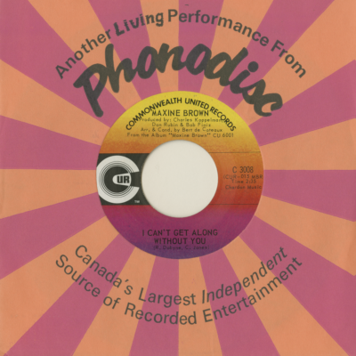 I Can't Get Along Without You / Reason To Believe (1969)