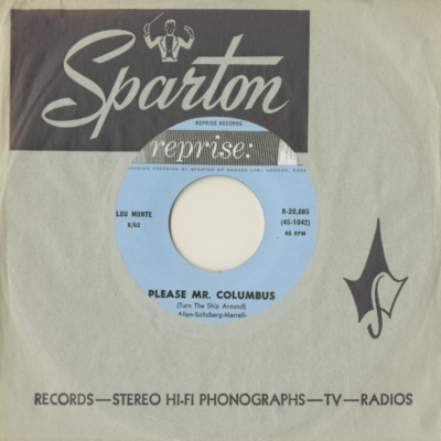 Please Mr Columbus / Addio Addio (1962)