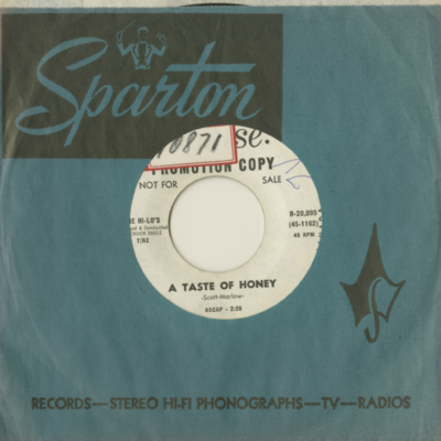 A Taste Of Honey / My Baby Just Cares For Me (1962)
