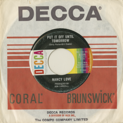 Put It Off Until Tomorrow / Hangin On (1968)