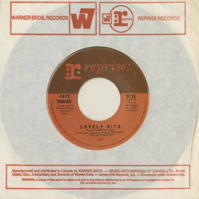 Lovely Rita / Wait Till It Happens To You (1968)