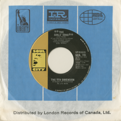 The Girl's Song / It'll Never Be The Same Again (1970)