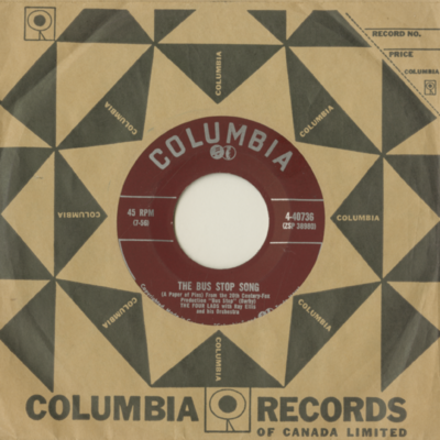 The Bus Stop Song / A House With Love In It (1956)