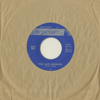You Said Goodbye / A Lover's Question (1965)