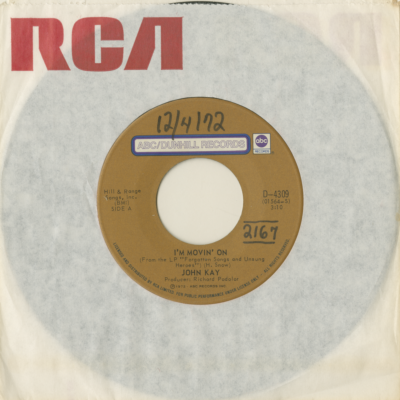 I'm Movin On / Walk Beside Me (1972)