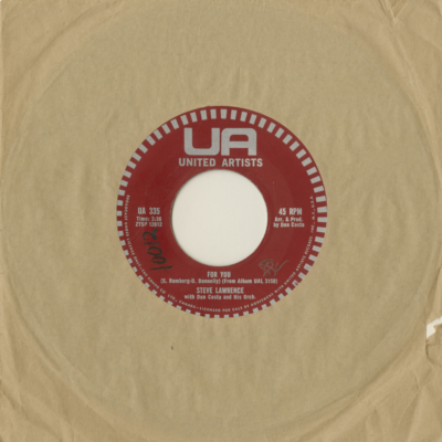 For You / In Time (1961)