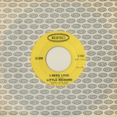 I Need Love / The Commandments Of Love (1966)