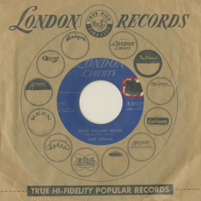 Come On-A My House / My Strange Affair (1959)