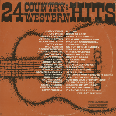 24 Country & Western Hits
