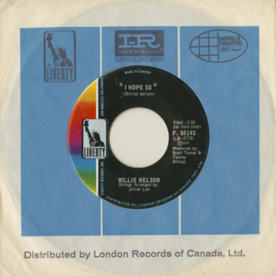 I Hope So / Right Or Wrong (1969)