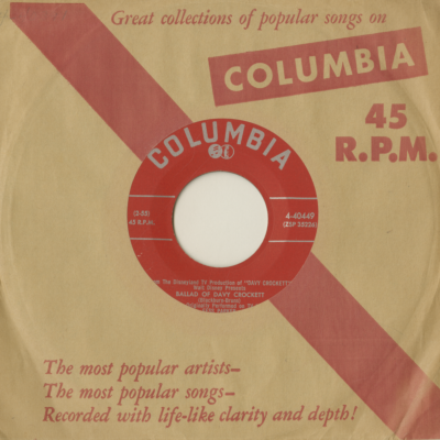 Ballad Of Davey Crockett / I Gave My Love Riddle Song (1955)