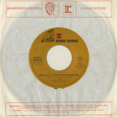 Hello L.A. Bye Bye Birmingham / White Tattoo (1970)