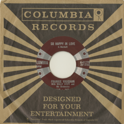 So Happy In Love / One Thing Led To Another (1958)