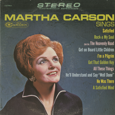 Martha Carson Sings