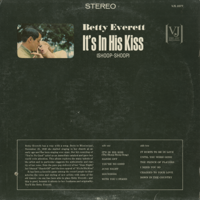 It's In His Kiss