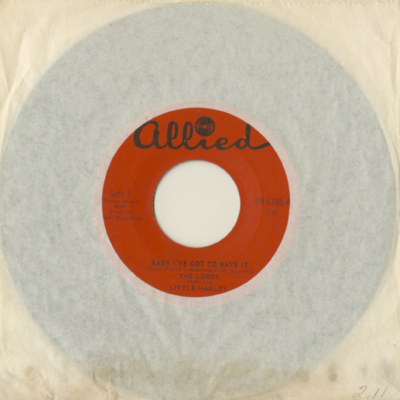 Baby I've Got To Have It / Let It Be Me (1968)