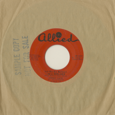 I'm A Berliner / New Orleans Is Blue Orleans (1964)