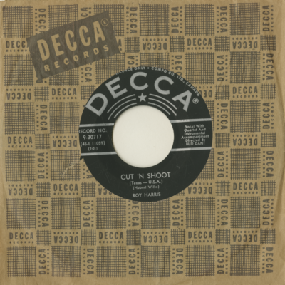 Cut N Shoot / Desert In The Sky (1958)