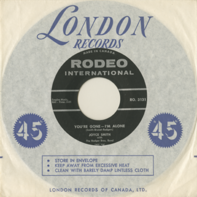 You're Gone I'm Alone / Johnny Goodnight (1962)