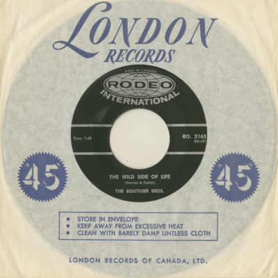 The Wild Side Of Life / Without Even Trying (1963)