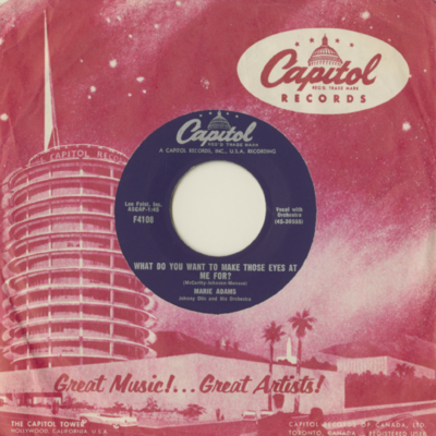 What Do You Want To Make Those Eyes At Me For / A Fool In Love (1958)