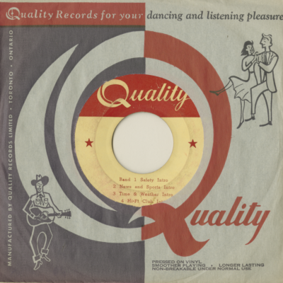 Radio Band Play / Billy Billy Went A Walking (1961)