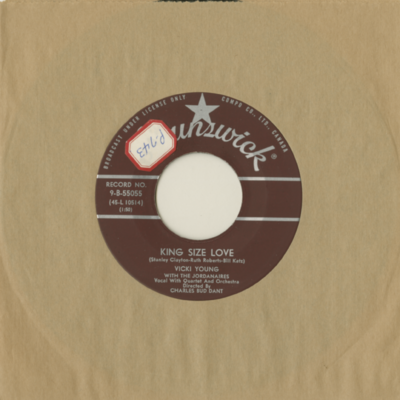King Size Love / Sixty Lonely Seconds (1958)