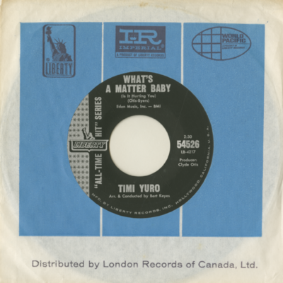 What's A Matter Baby / Hurt (1968)
