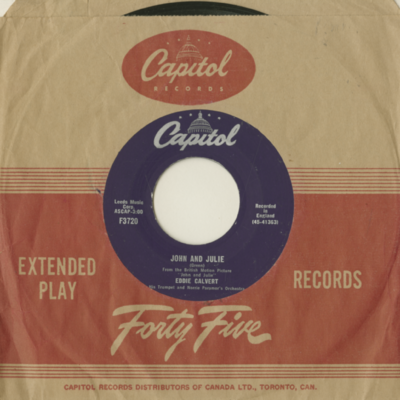 John And Julie / Good Luck Good Health God Bless You (1957)