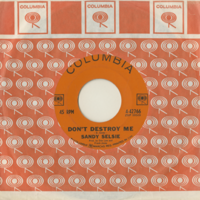 Don't Destroy Me / Come On In (1963)