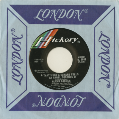 That's How A Cowboy Tells An Angel Goodbye / It's A Beautiful Thing (1973)