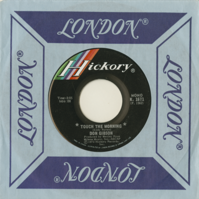 Touch The Morning / Too Soon To Know (1972)
