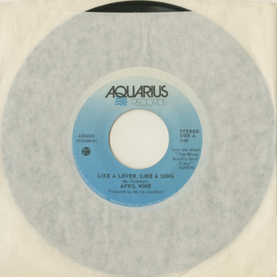 Like A Lover Like A Song / Goody Two-Shoes (1976)