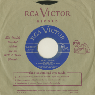 Hot Diggity / Juke Box Baby (1955)