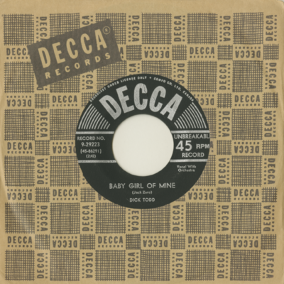 Baby Girl Of Mine / Tiny Hands (1954)