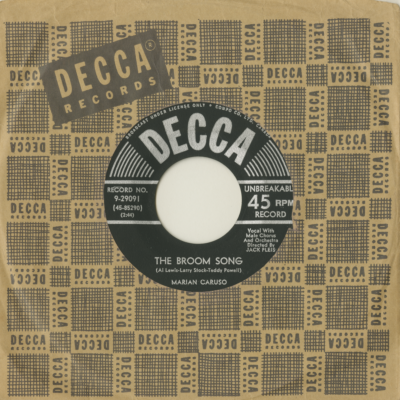 The Broom Song / My First Miracle (1954)