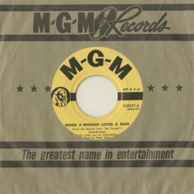 When A Woman Loves A Man / I Found A Million Dollar Baby