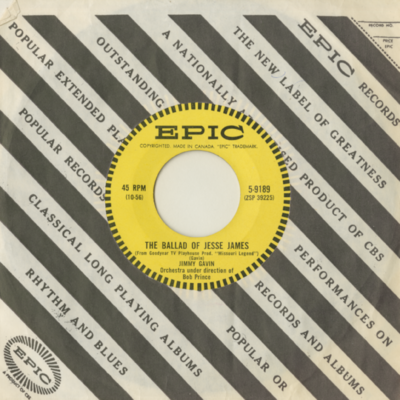 The Ballad Of Jesse James / Hitchiking Man (1956)