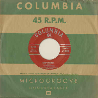 Scrap Of Paper / I've Got A Letter (1953)